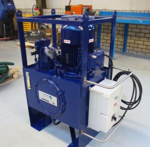 Hydraulic power unit for use on a press